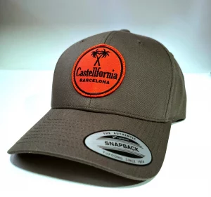 Gorra Castellfornia® modelo classics 6 paneles color chocolate chip